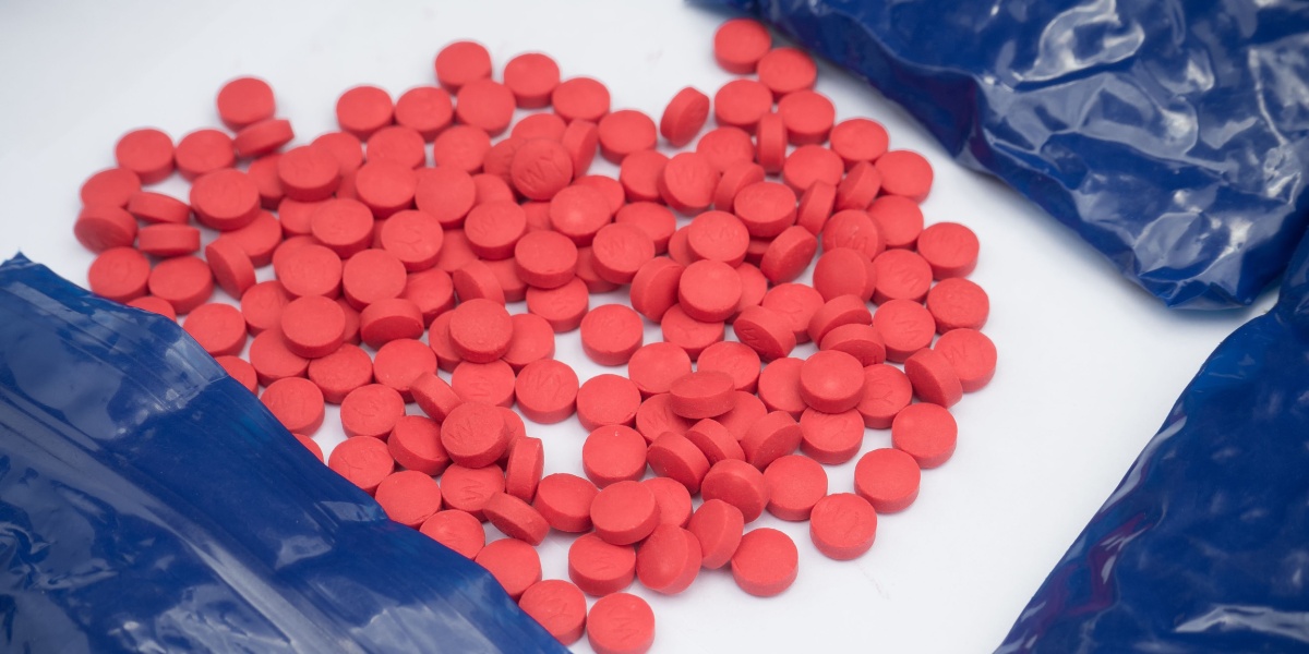 representation of how ketamine pills may appear in pill form